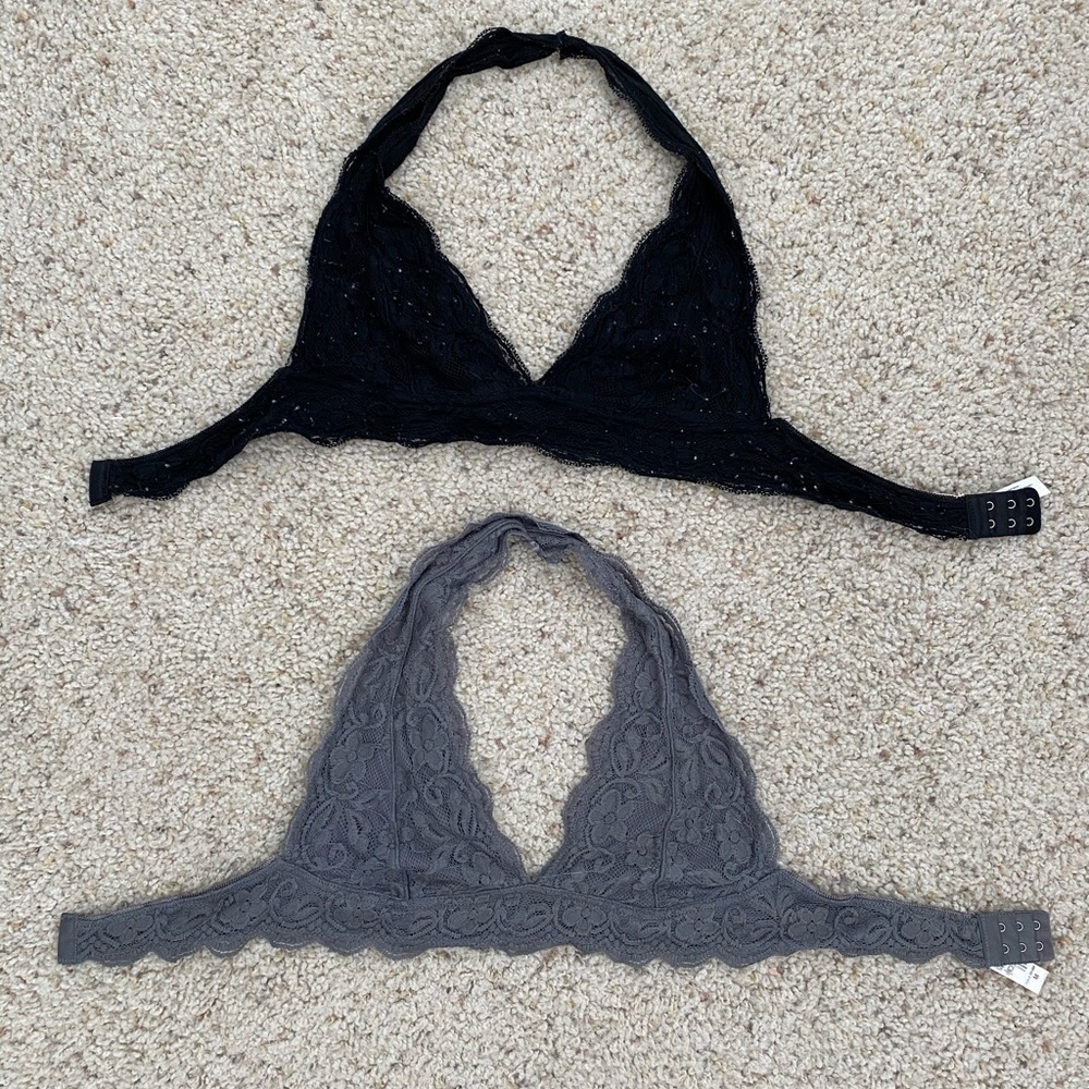 halter bralettes